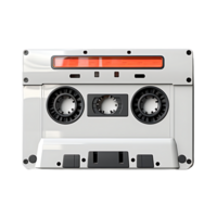 3d l'audio cassette enregistrer, ai génératif png