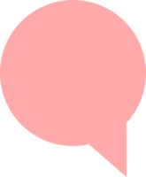 bubble message chat social media icon png