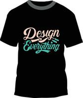 Typography T-Shirt Design vector