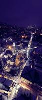 Aerial view of Sarajevo, Bosnia and Herzegovina photo