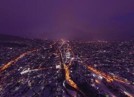 Aerial view of Sarajevo, Bosnia and Herzegovina photo