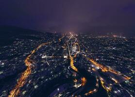 Aerial view of Sarajevo, Bosnia and Herzegovina photo