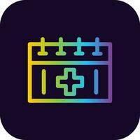 Calendar Creative Icon Design vector