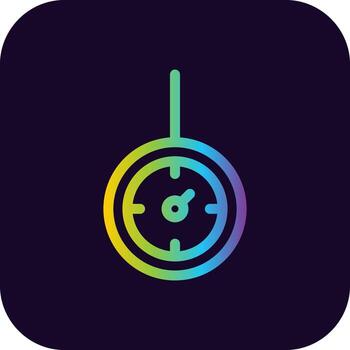 Timer Creative Icon Design vector