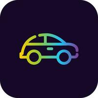 Car Creative Icon Design vector