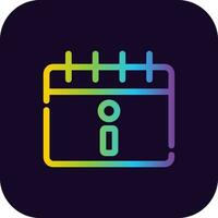 Calendar Creative Icon Design vector