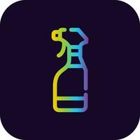 diseño de icono creativo de contenedor de spray vector