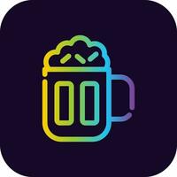 Beer Creative Icon Design vector