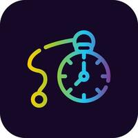 Pocket Watch Creative Icon Design vector