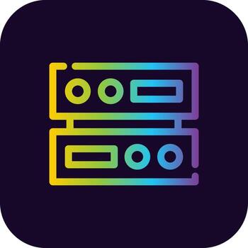 diseño de icono creativo de big data vector