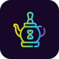 Teapot Creative Icon Design vector