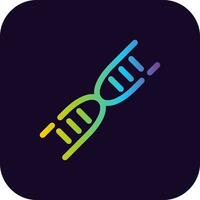 Dna Creative Icon Design vector