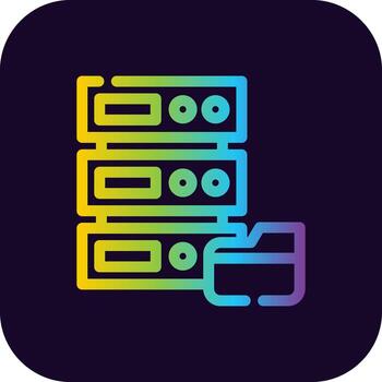 Database Creative Icon Design vector