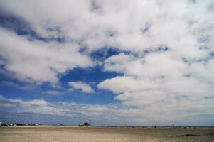 Beautiful cloudy sky photo