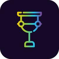 Goblet Creative Icon Design vector