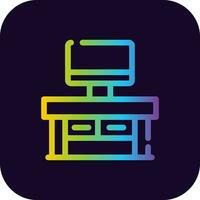 Workspace Creative Icon Design vector