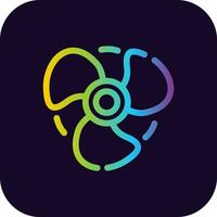 Propeller Creative Icon Design vector