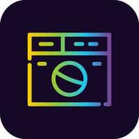 Laundry Creative Icon Design vector