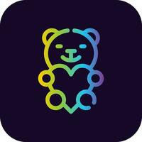 Bear Creative Icon Design vector