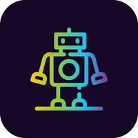 Robot Creative Icon Design vector