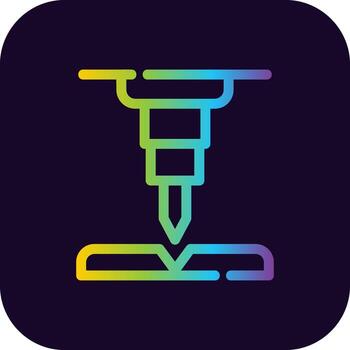 degradado diseño icono vector