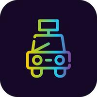 Taxi Creative Icon Design vector