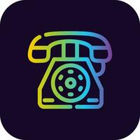 Call Creative Icon Design vector