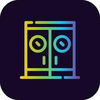 Nightclub Creative Icon Design vector