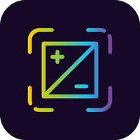Exposure Creative Icon Design vector