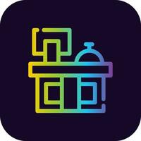 Reception Creative Icon Design vector