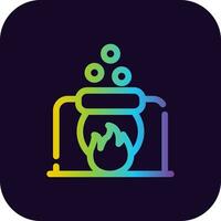 Cauldron Creative Icon Design vector