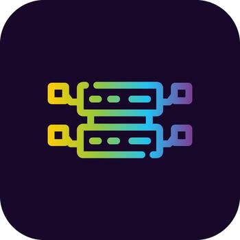 Database Creative Icon Design vector