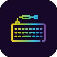 Keyboard Creative Icon Design vector