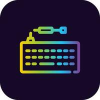 Keyboard Creative Icon Design vector