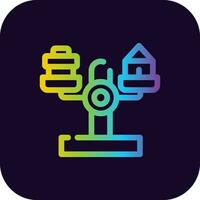 Balance Creative Icon Design vector