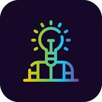 Idea Creative Icon Design vector