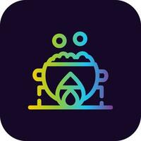 Cauldron Creative Icon Design vector