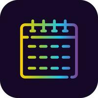 Calendar Creative Icon Design vector