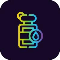 Canteen Creative Icon Design vector