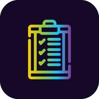 Clipboard Creative Icon Design vector