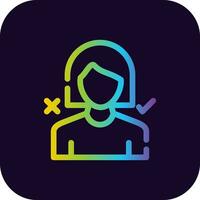 Decision Creative Icon Design vector