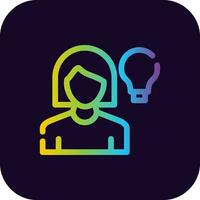 Idea Creative Icon Design vector