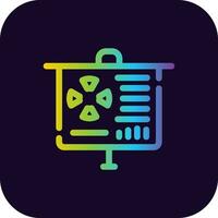 Presentation Creative Icon Design vector