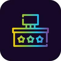 Reception Creative Icon Design vector