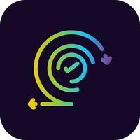 Scrum Creative Icon Design vector