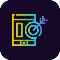 Digital Strategy Creative Icon Design vector