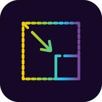 Downsizing Creative Icon Design vector