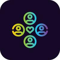 Community Creative Icon Design vector