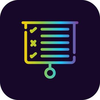 Task Analysis Creative Icon Design vector