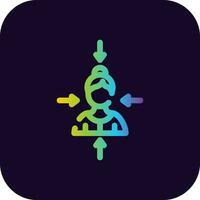 User Centered Design Creative Icon Design vector